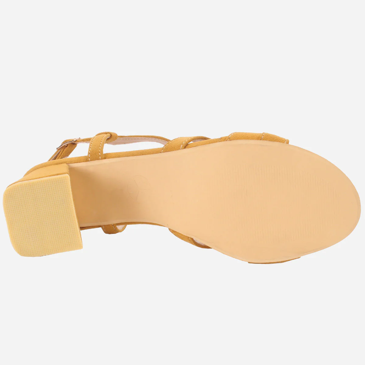 Womens "SAVON" Crossover Strap Block Heeled Sandals - Image 5