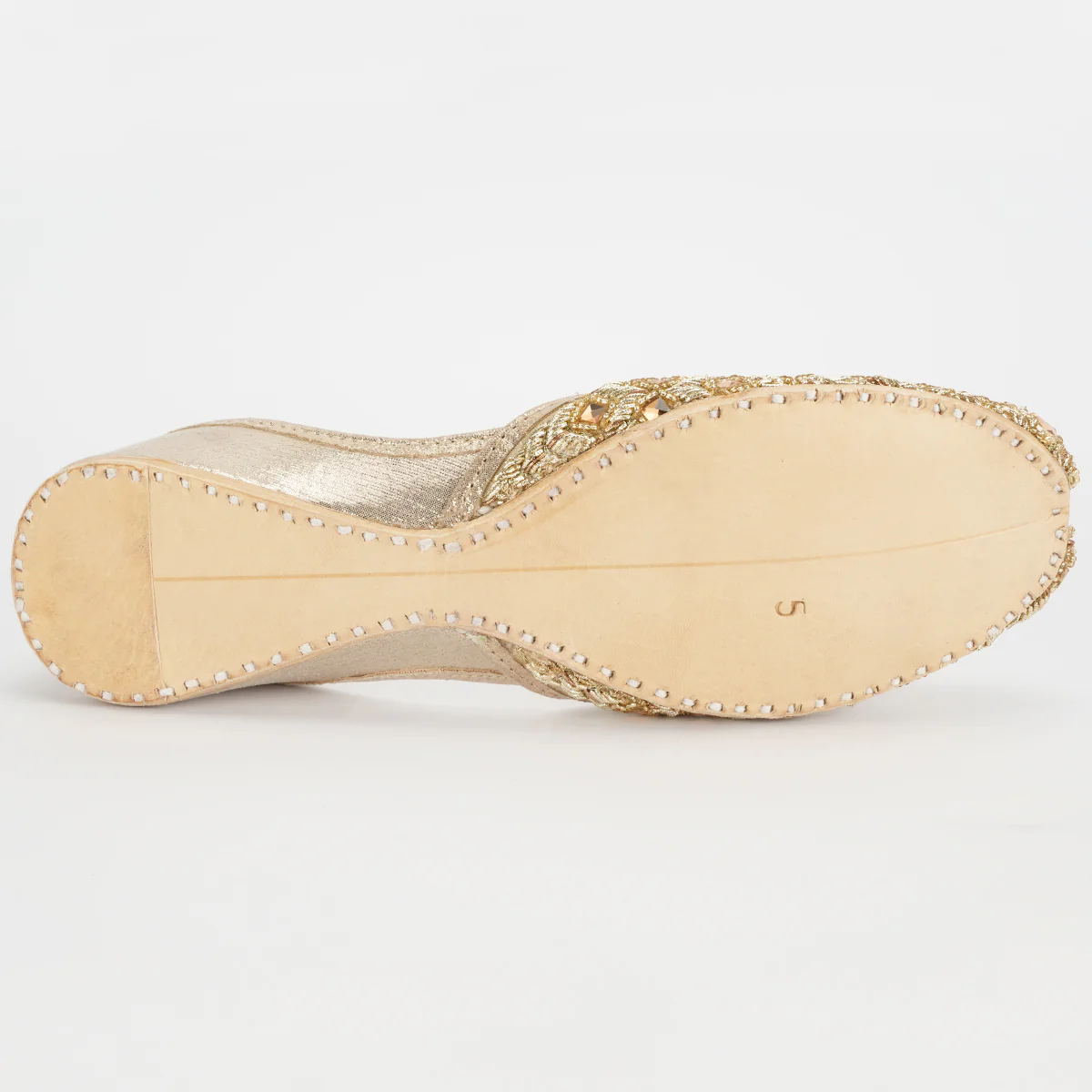 Womens "SCIPIO"Decorated Comfy Khussa - Image 5