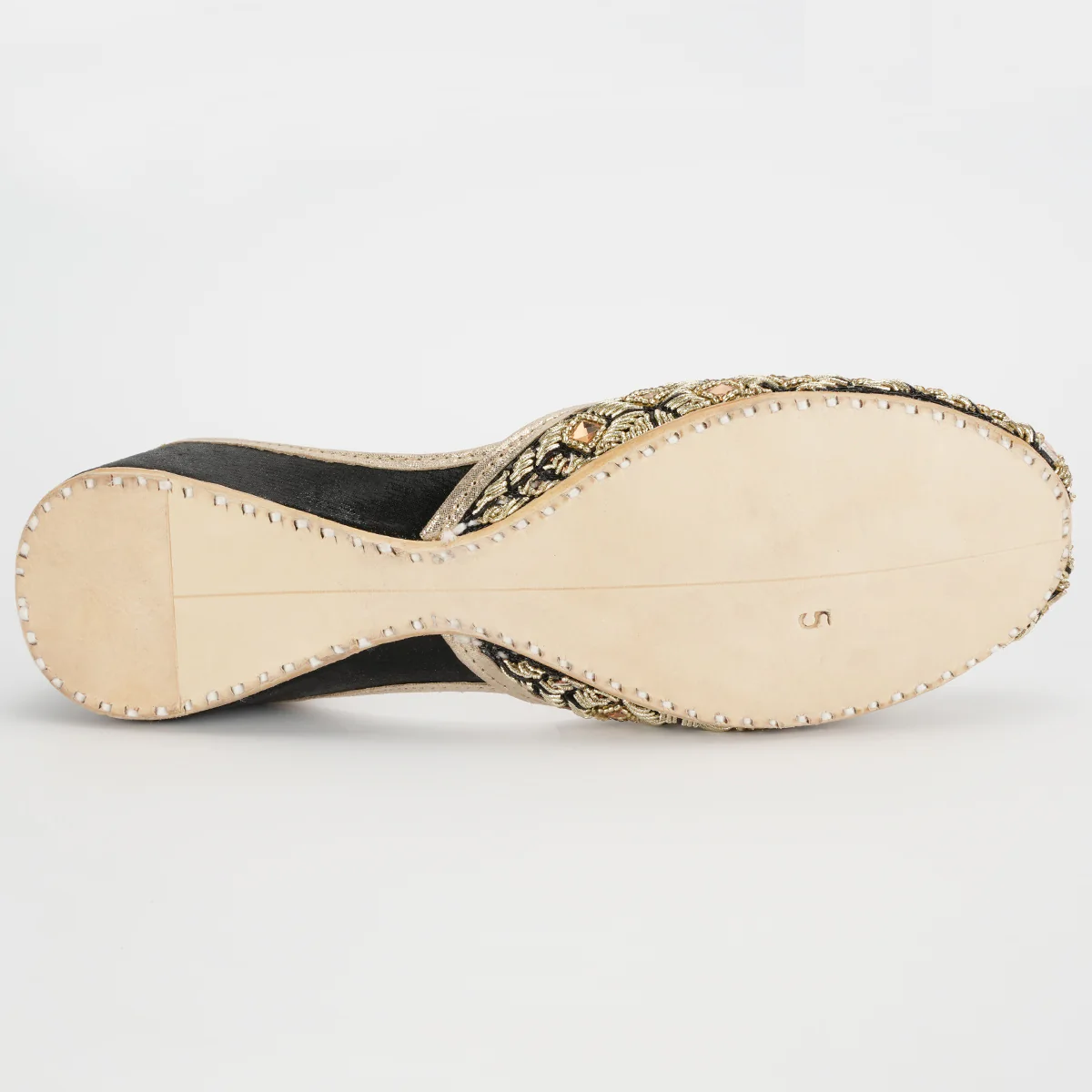 Womens "SCIPIO"Decorated Comfy Khussa - Image 5