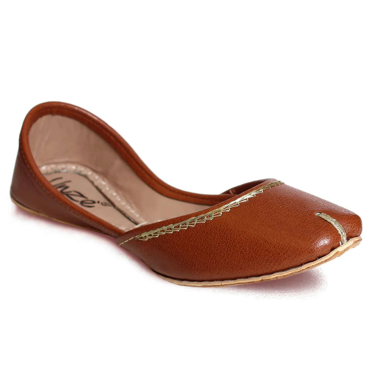 Women's "SEFLA" Embellished Flat Khussa Pumps
