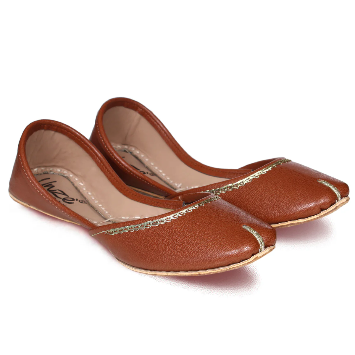 Women's "SEFLA" Embellished Flat Khussa Pumps - Image 2
