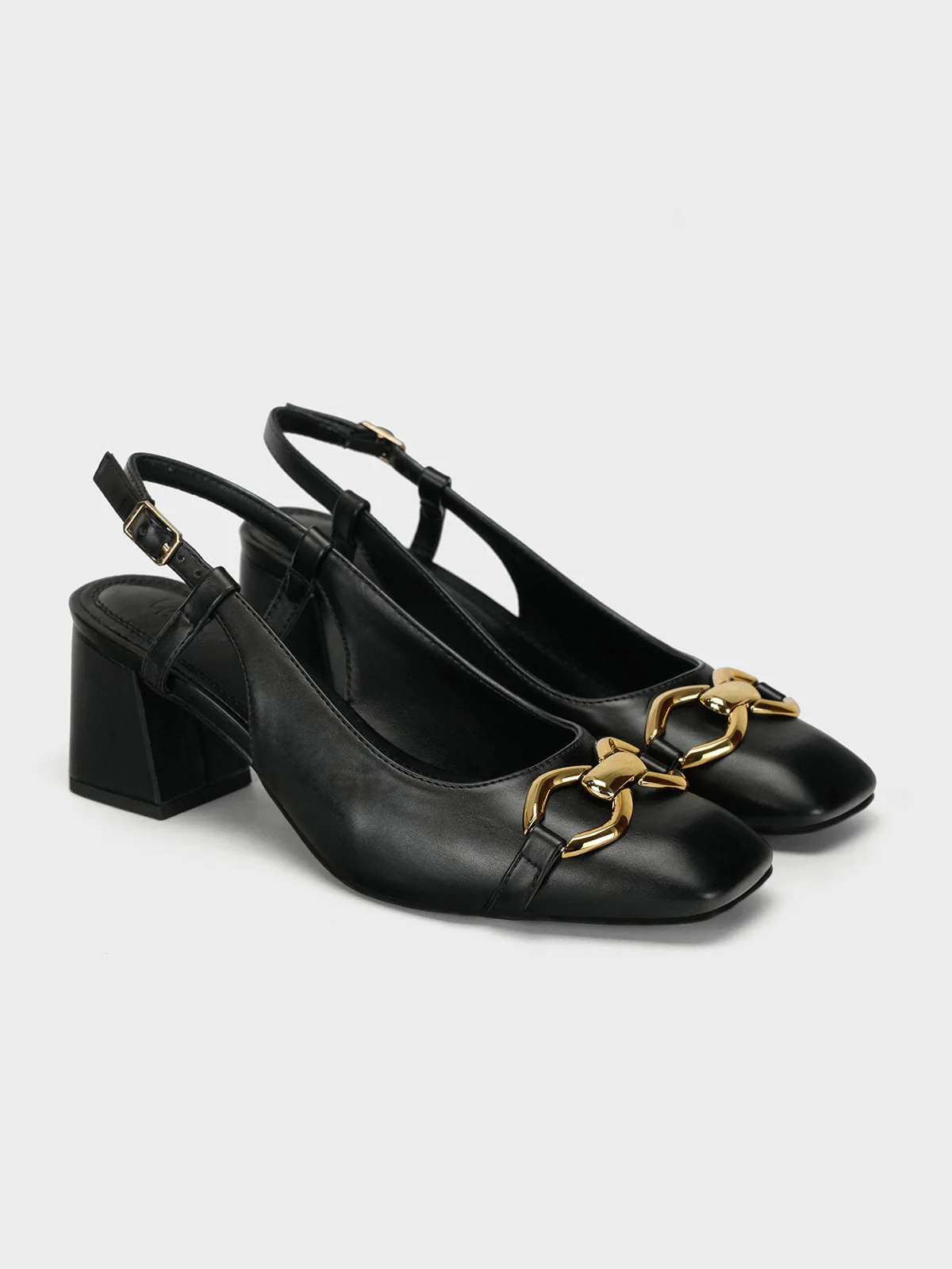 Womens "SEIKO" Stylish Block Heel Sandals - Image 2
