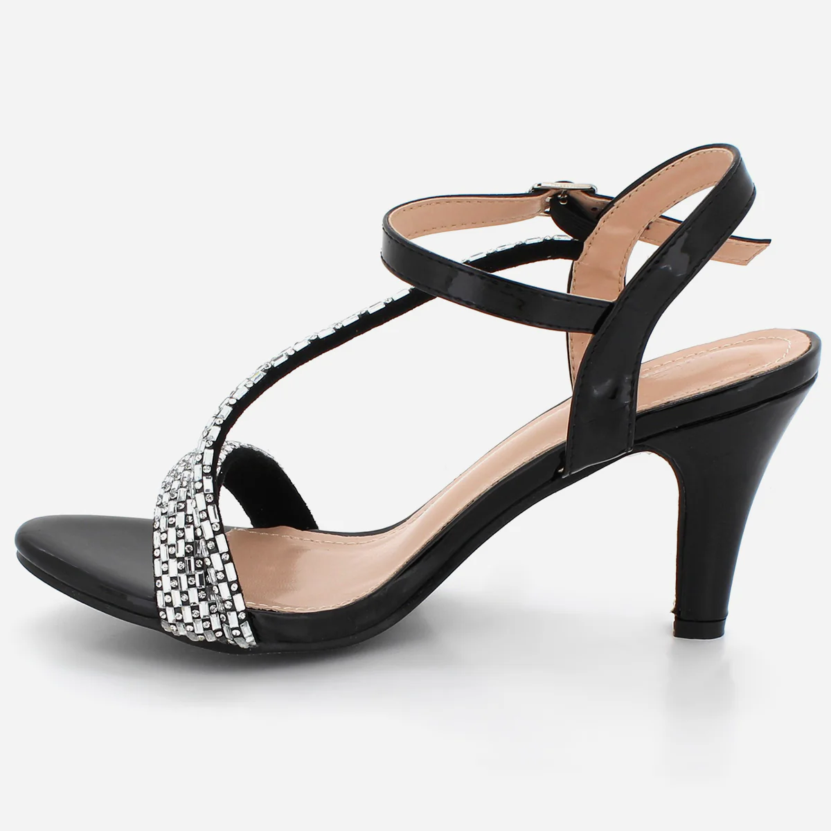 Womens "SEIRA" Delicate Embellished Party Sandals - Image 4