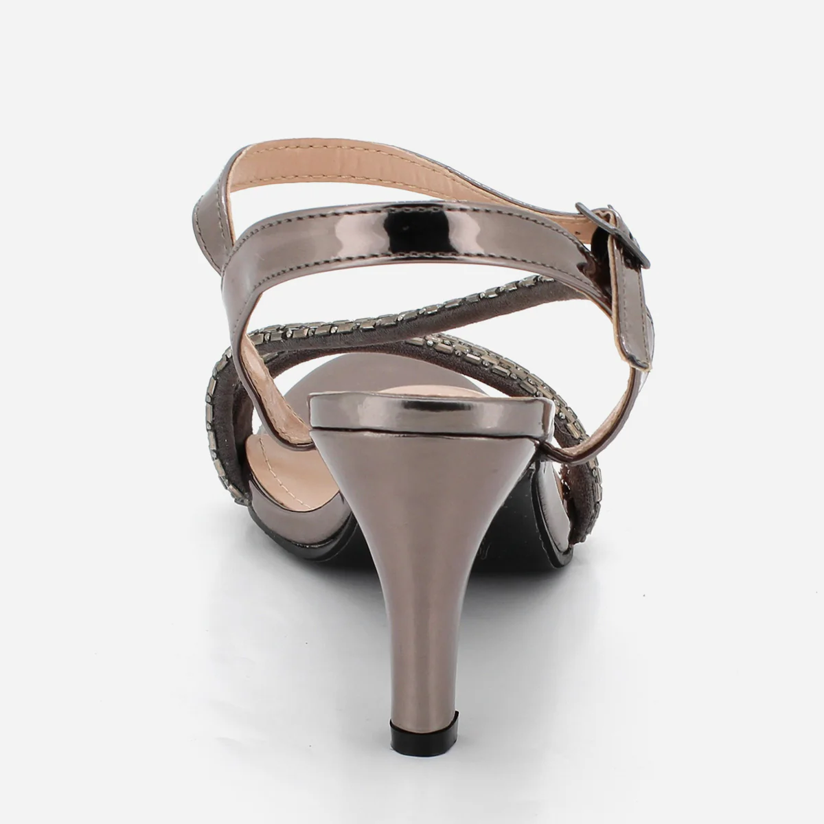 Womens "SEIRA" Delicate Embellished Party Sandals - Image 3