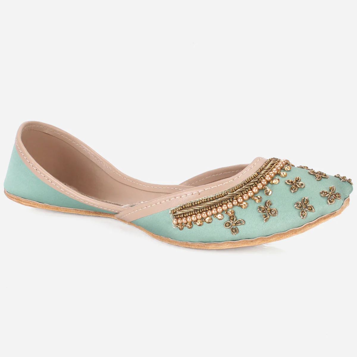 Womens "SILKE" Stylish Party Khussa