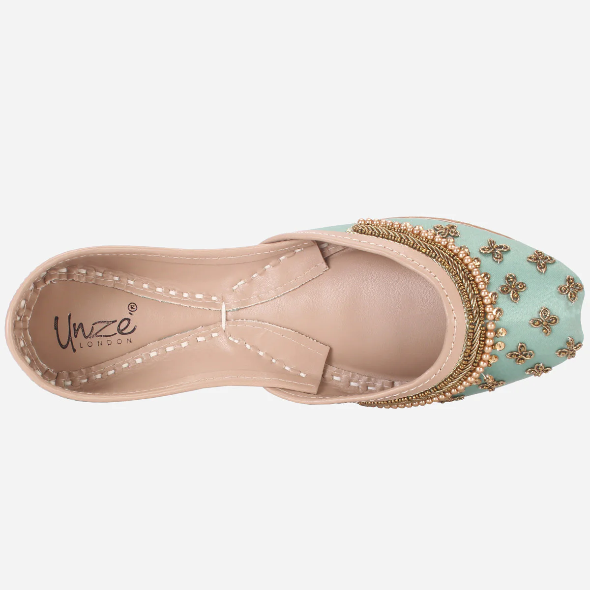 Womens "SILKE" Stylish Party Khussa - Image 4
