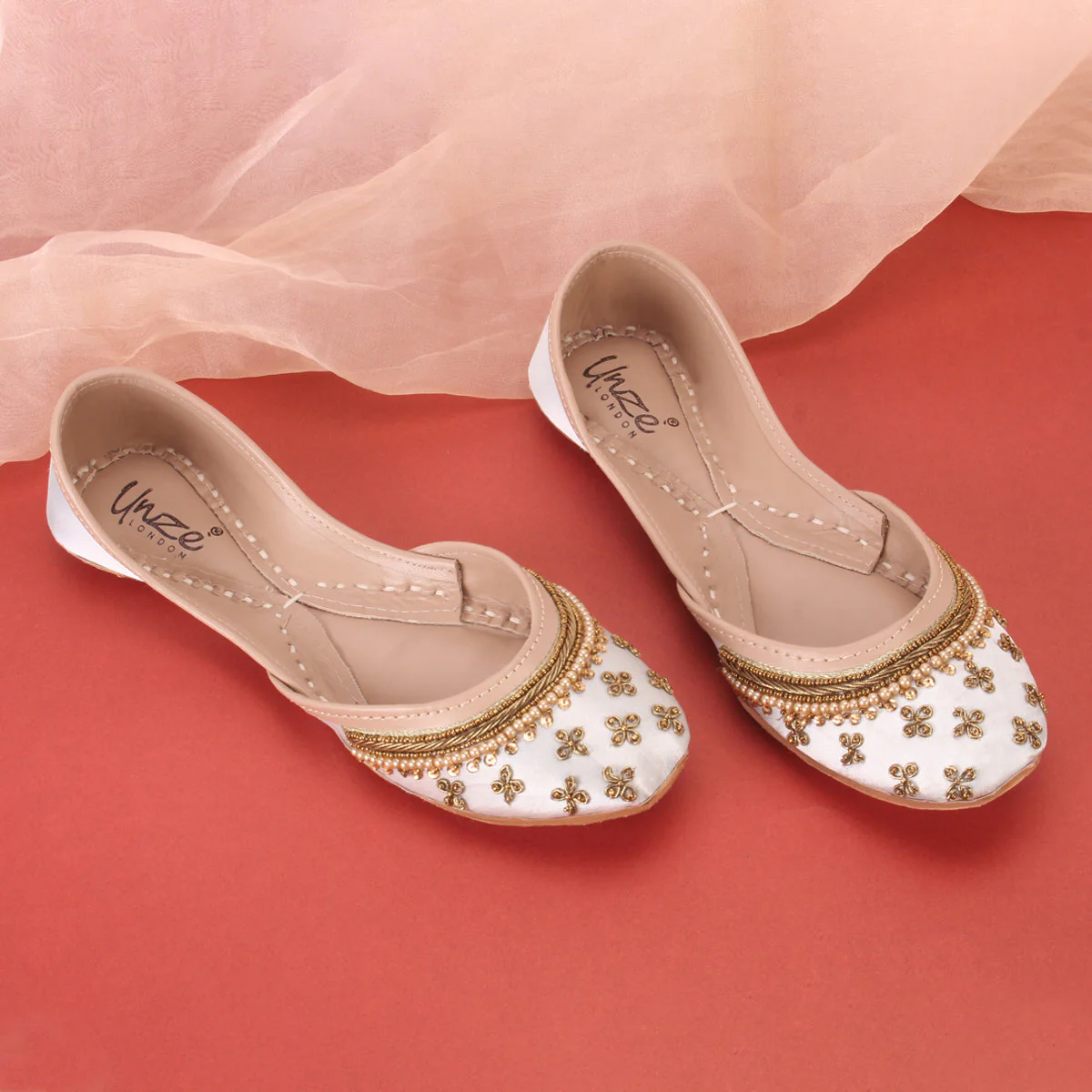 Womens "SILKE" Stylish Party Khussa - Image 6