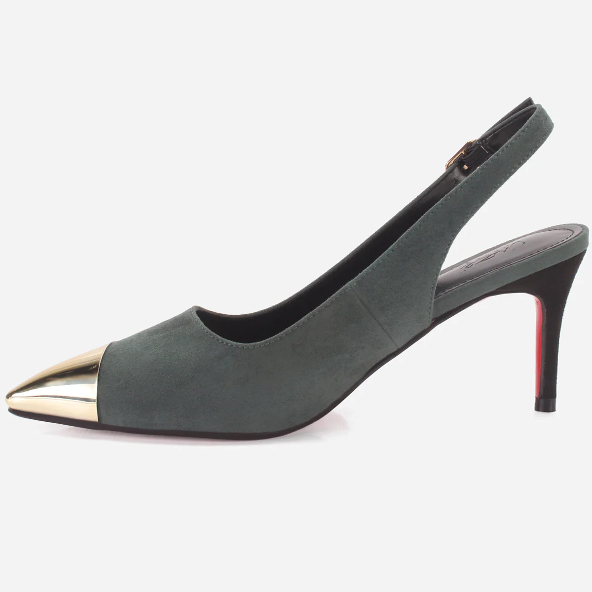 Women's "SILVIA" Decorated Toe Party Heeled Sandals - Image 3
