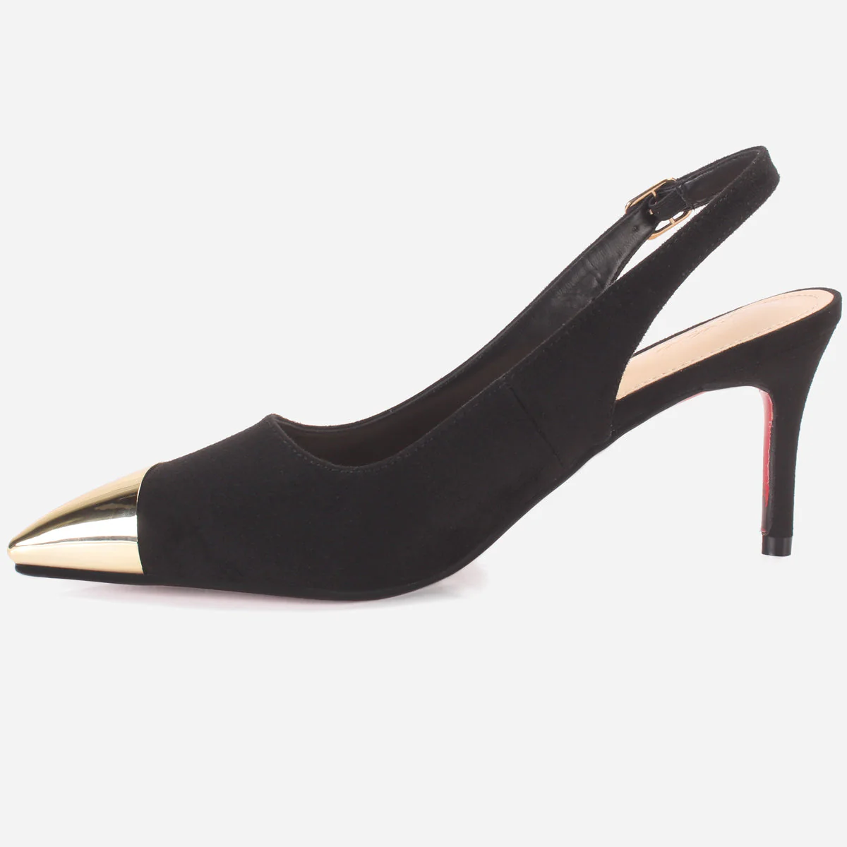 Women's "SILVIA" Decorated Toe Party Heeled Sandals - Image 3
