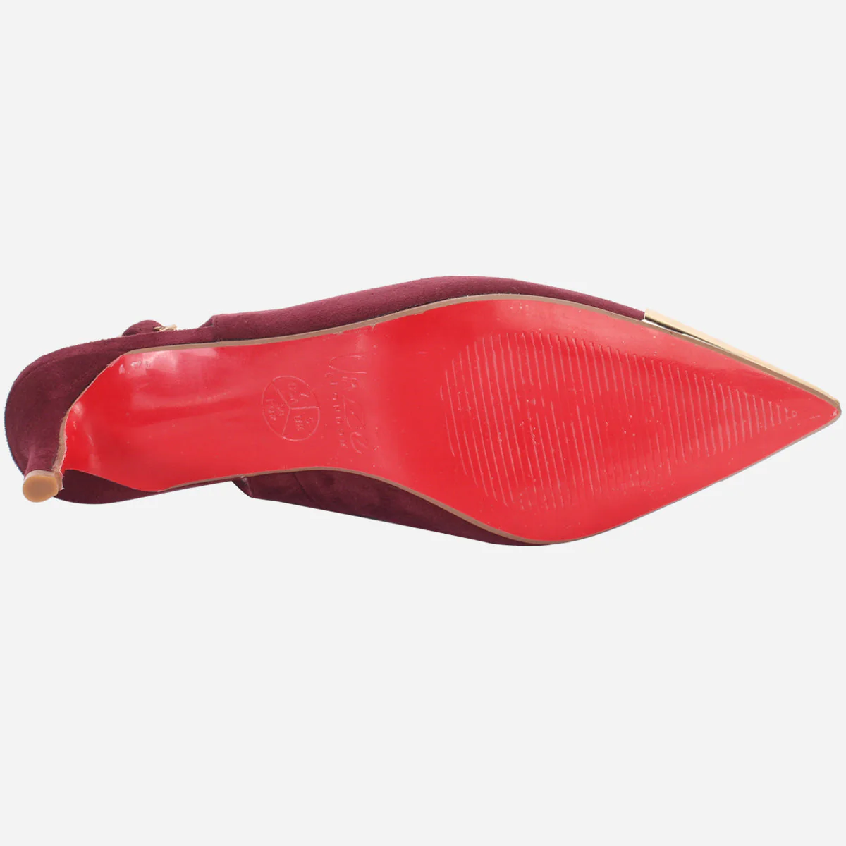 Women's "SILVIA" Decorated Toe Party Heeled Sandals - Image 5