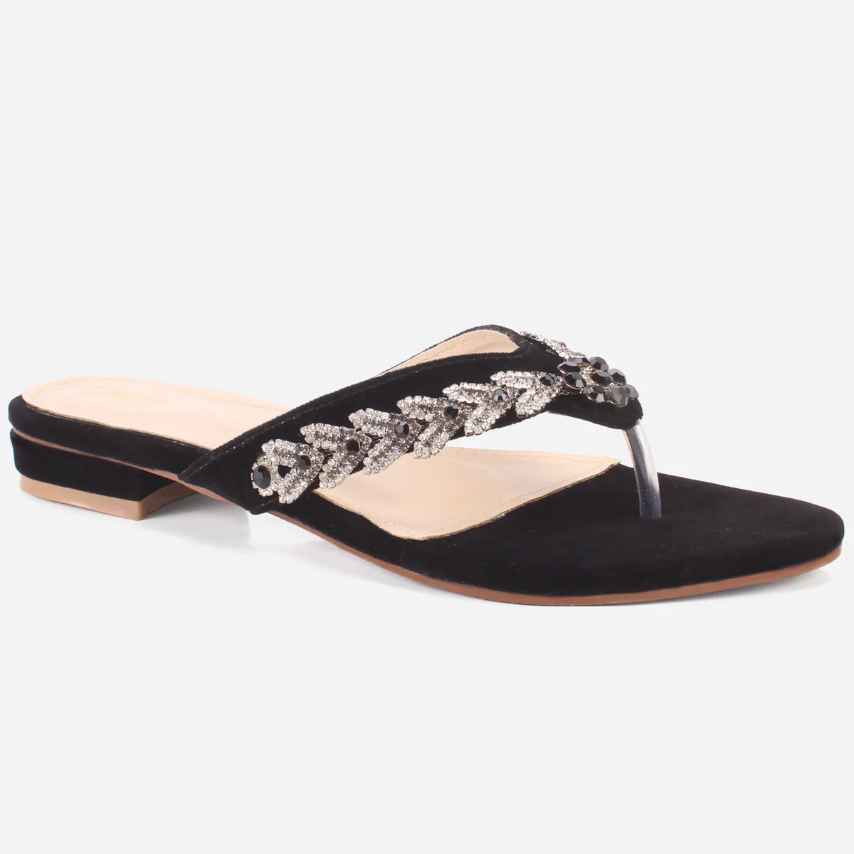 Womens "SOHAI" Decorated Slide In Shoes