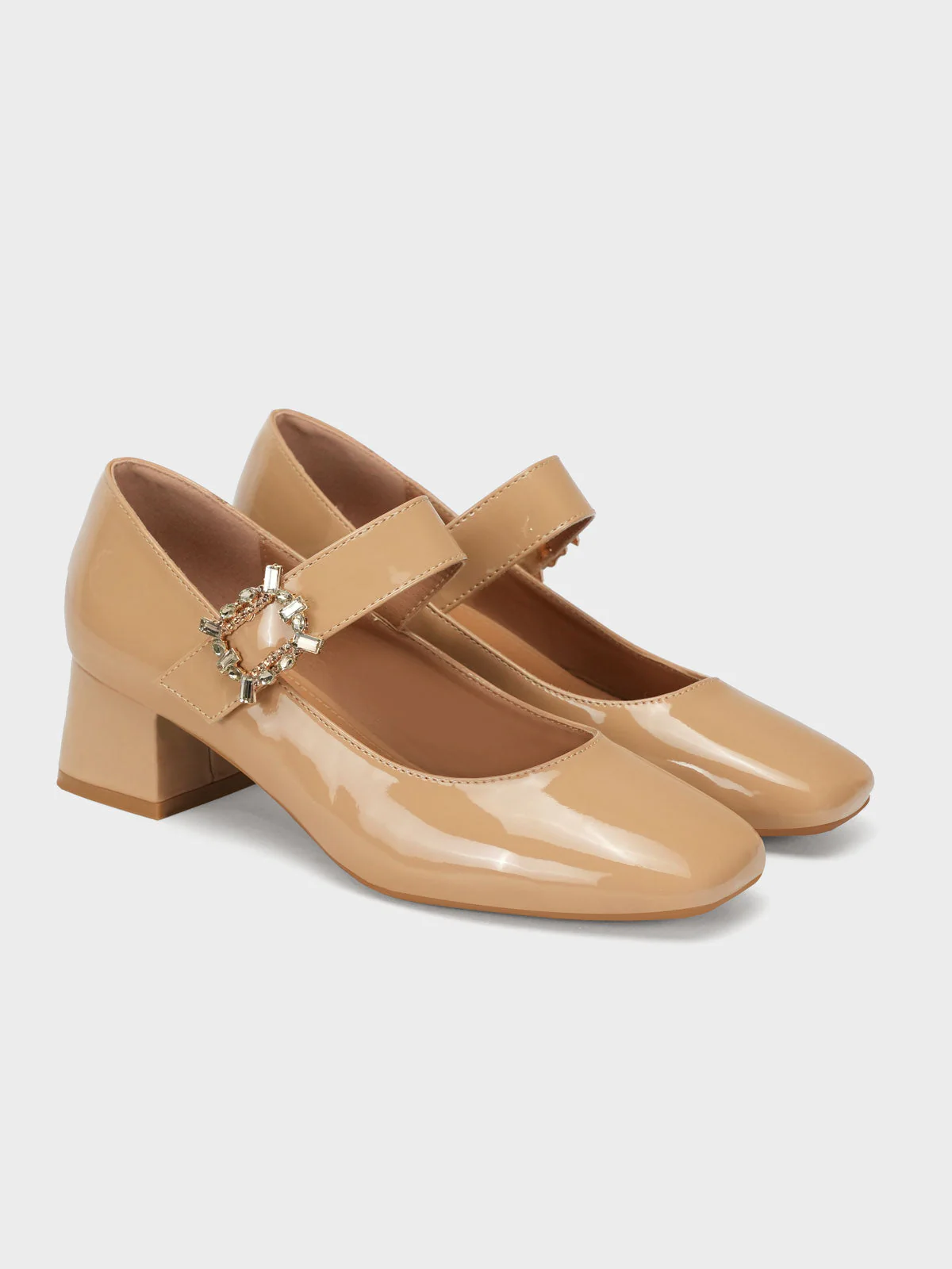 Women's "SOLVEIG" Buckle Detailing Courts - Image 4