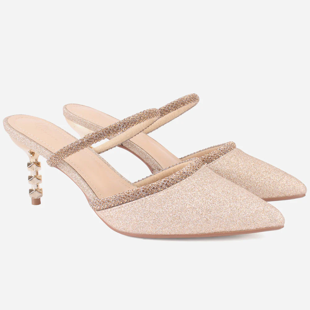 Women's "SONAB" Pointy Embellished Sandals - Image 2