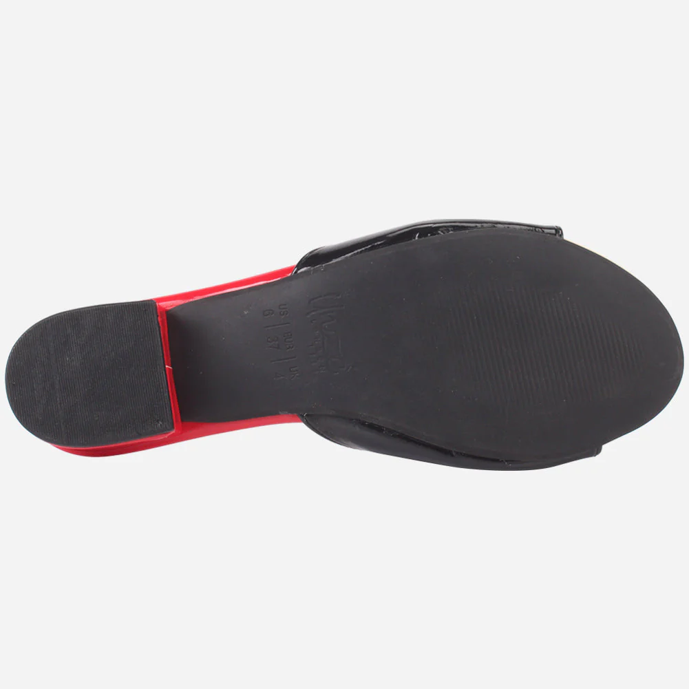 Womens "STAVIA" Glossy Summer Shoes - Image 5