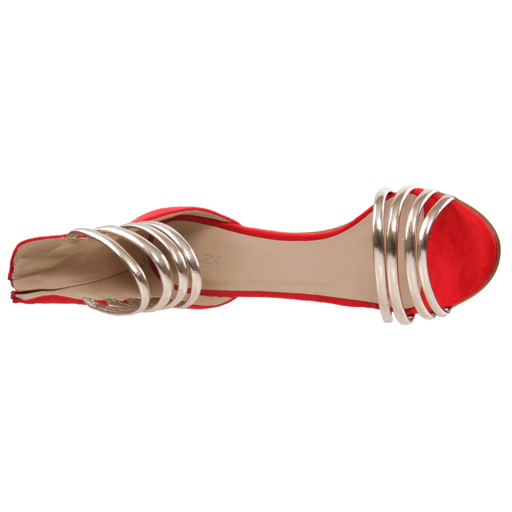 Womens Strappy 'Allison' Heel Sandal - Image 4
