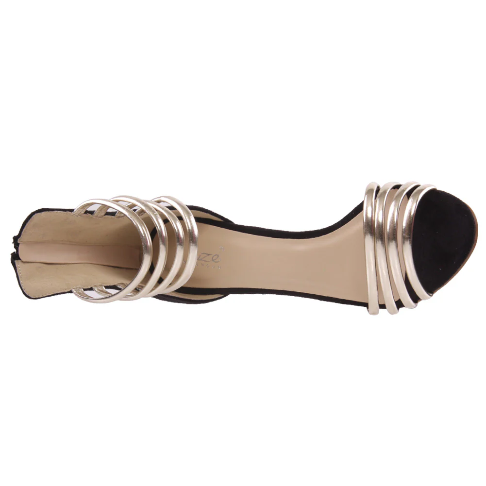Womens Strappy 'Allison' Heel Sandal - Image 4