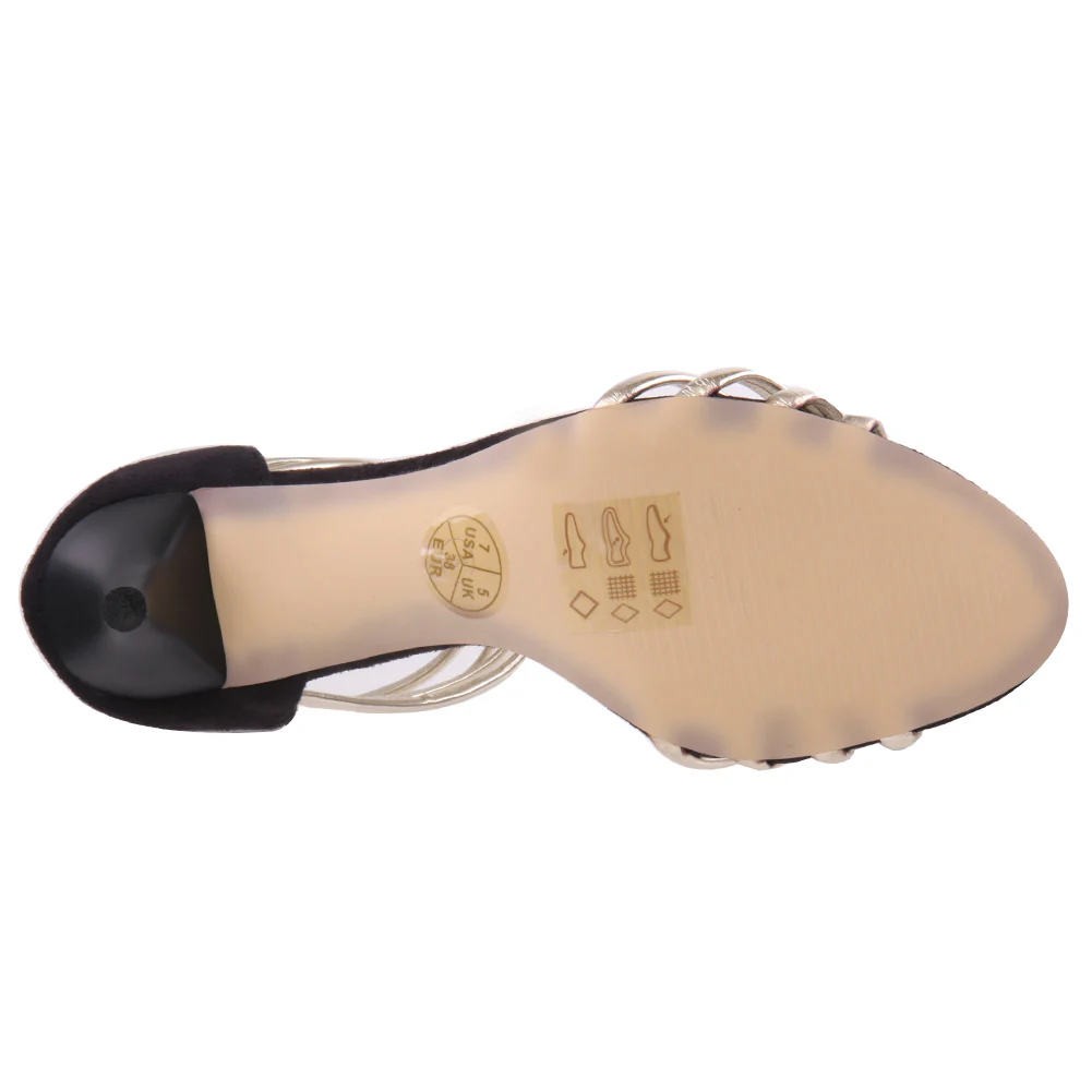 Womens Strappy 'Allison' Heel Sandal - Image 5