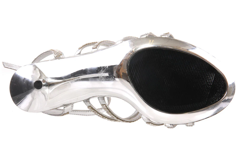 Womens Strappy 'Anisea' Evening Sandal - Image 5
