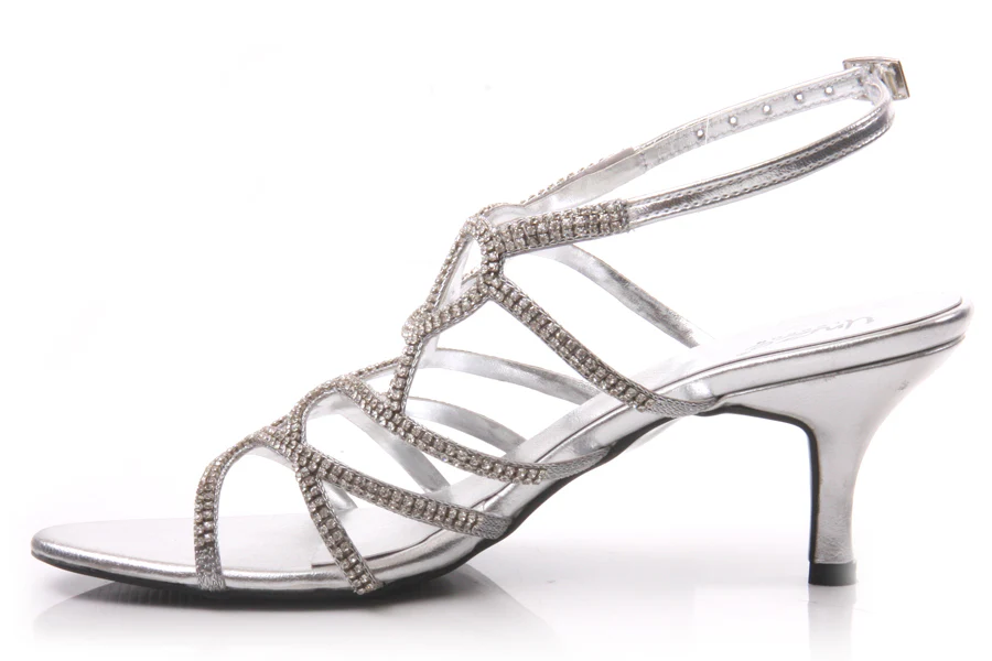 Womens Strappy Cage Style Sandal - Image 3