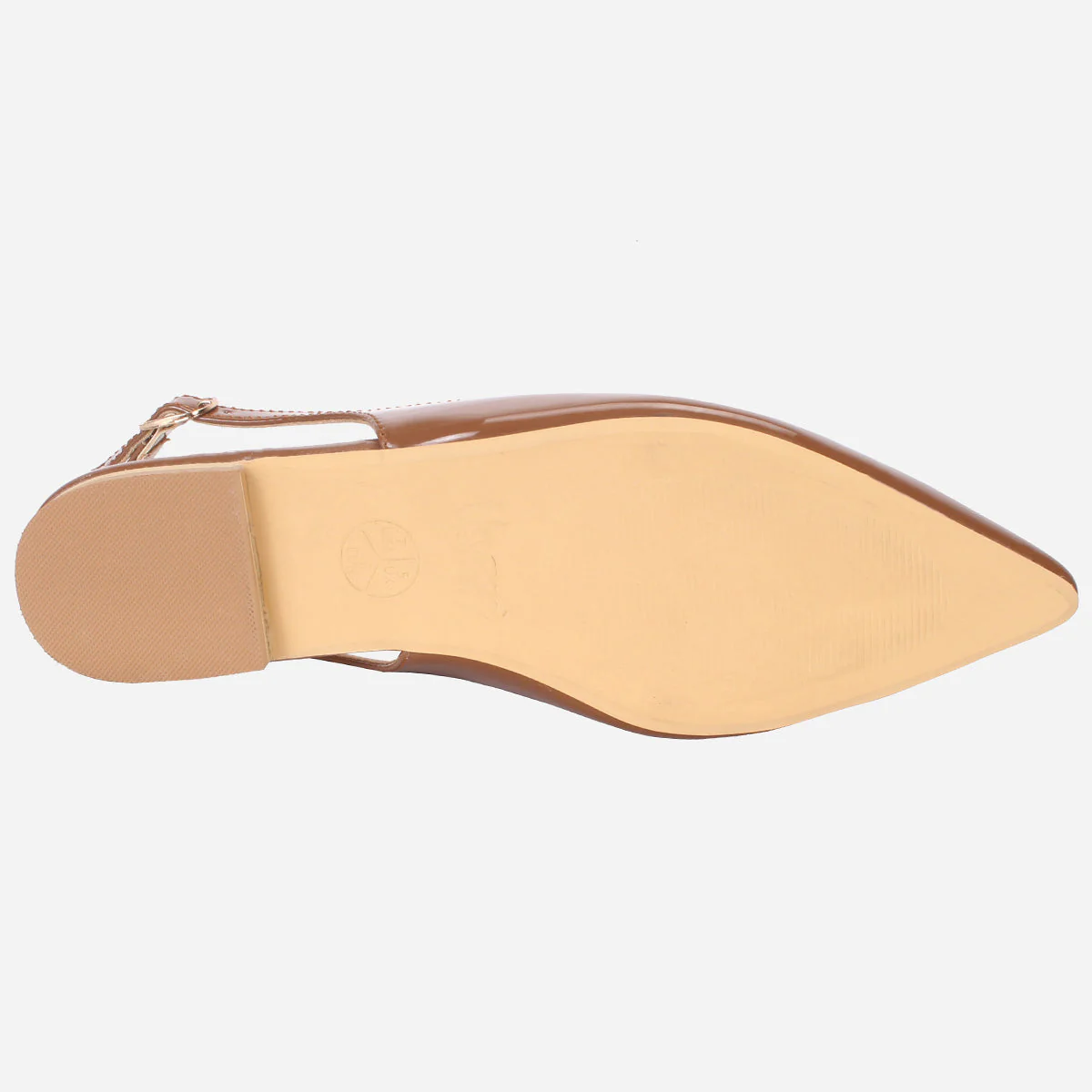 Women's "TAJEZWI" Patent Pointed Flat Shoes - Image 5