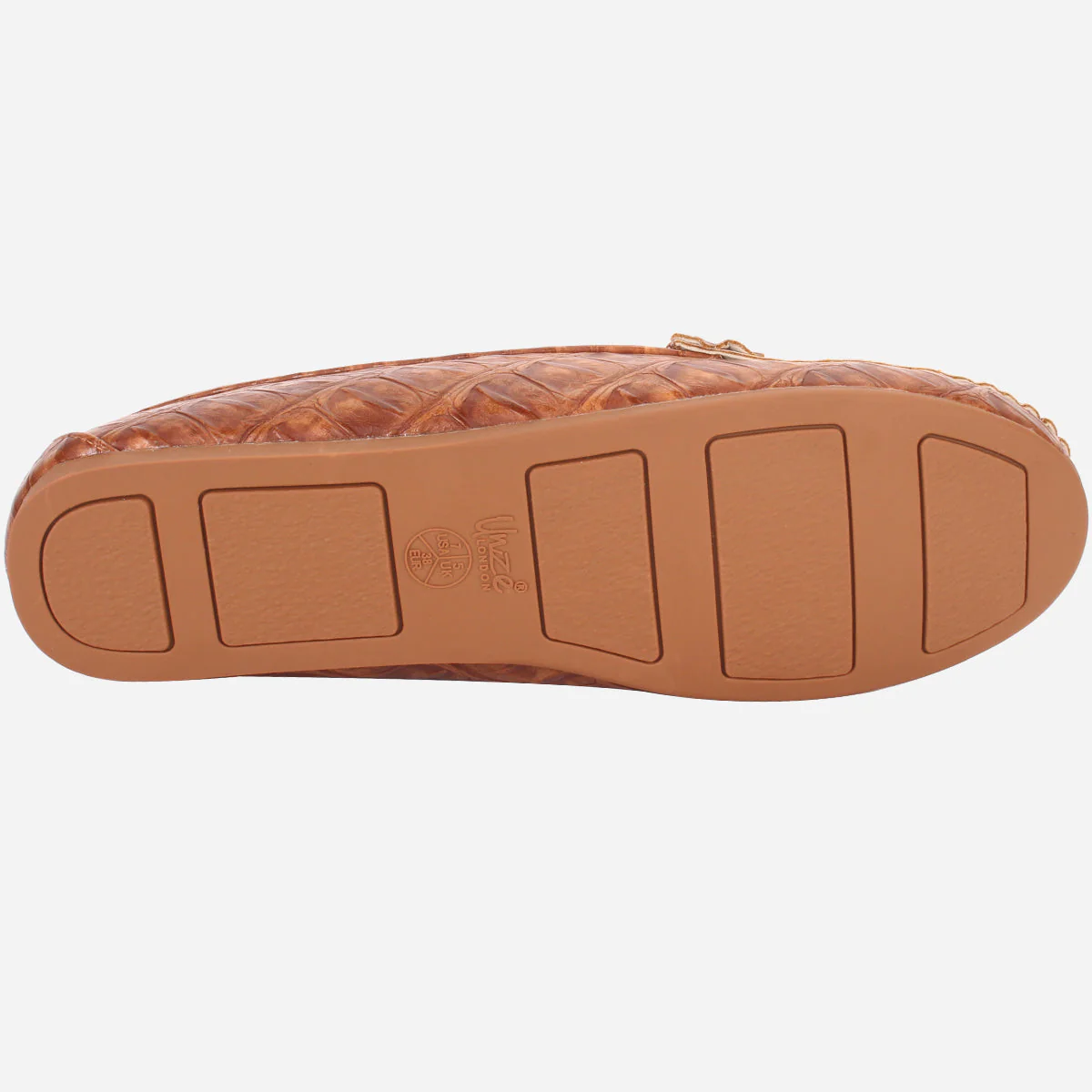 Womens "TRACEY" Flat Comfy Slide In Moccasins - Image 5