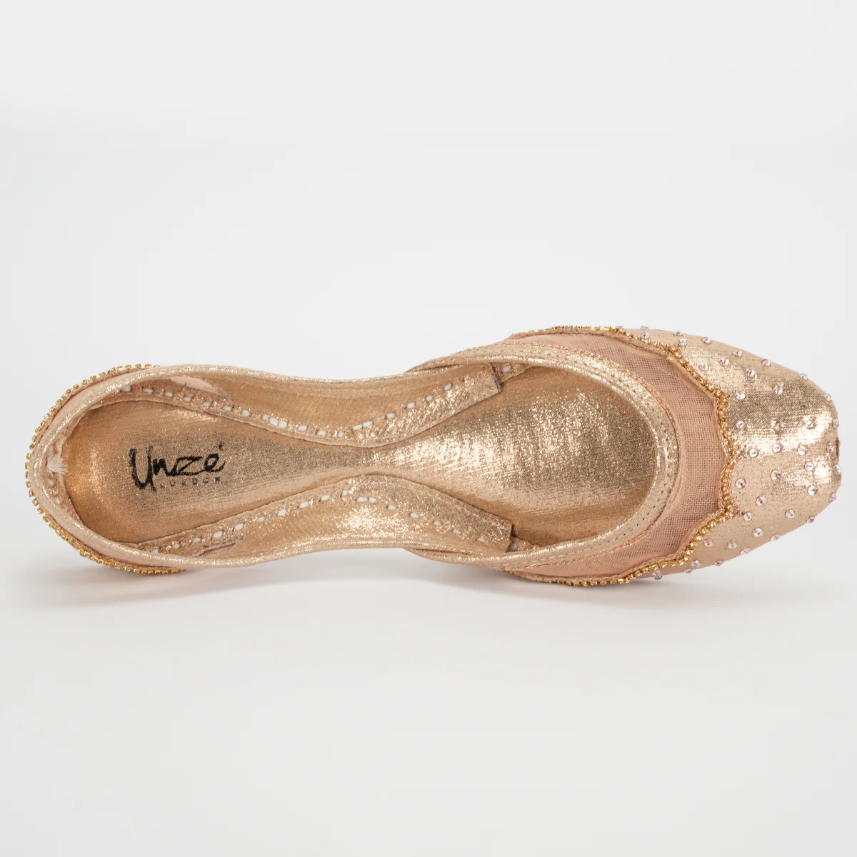 Women's "ULYSSES" Chained Detailing Khussa - Image 4