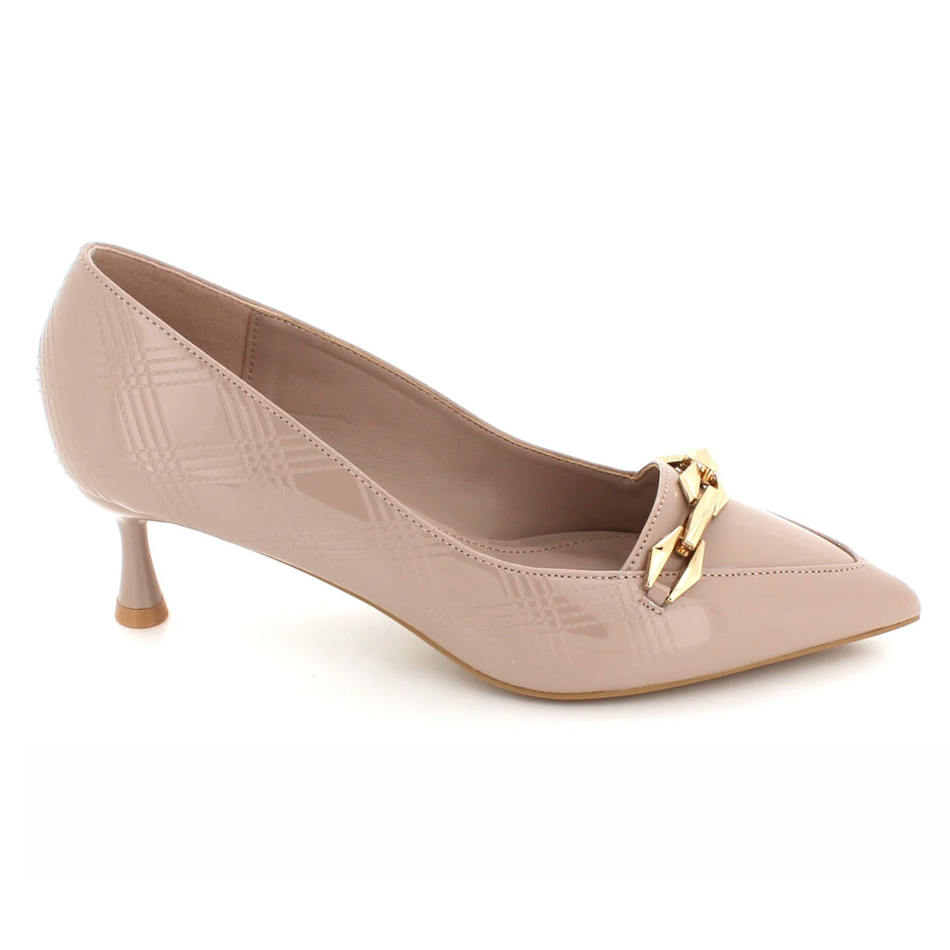 Womens "VANEZIO" Pointy Stiletto Courts - Image 5