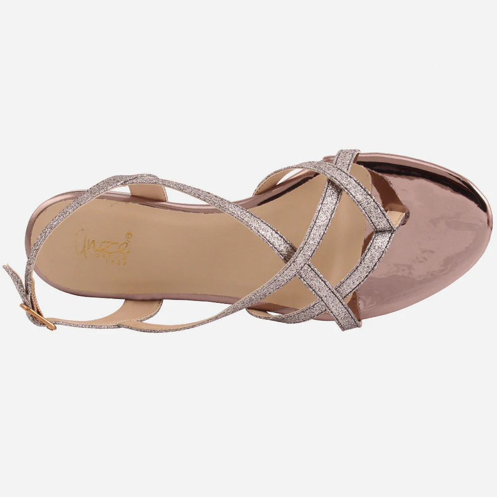 Womens "VIOLET" Flat Sandals - Image 4