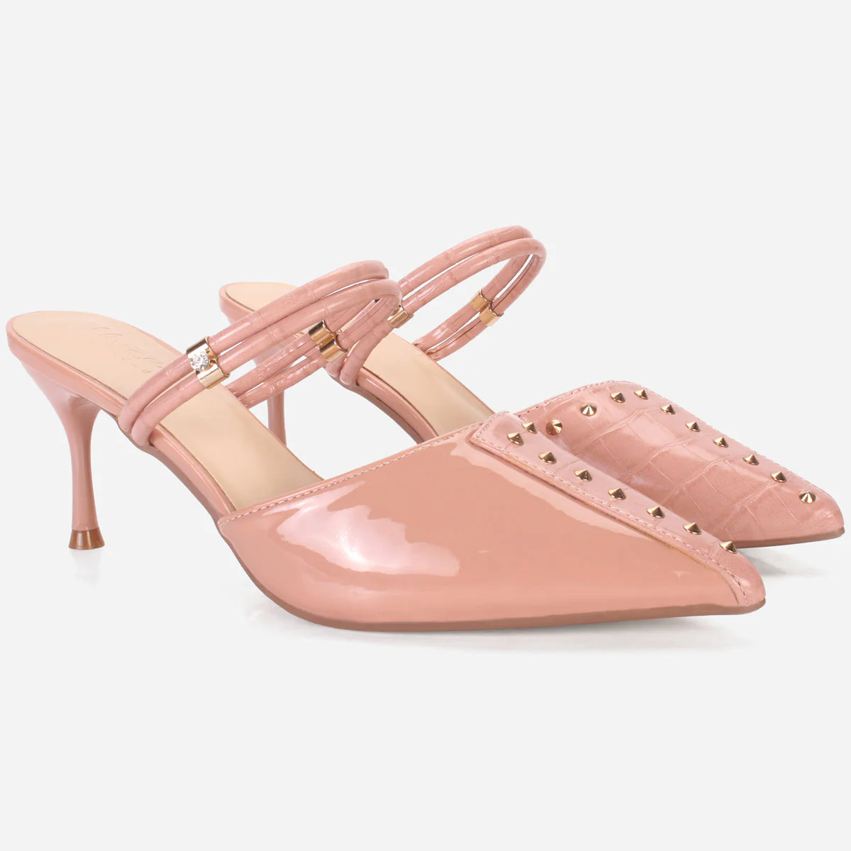 Women's "WAVERLY" Stud Detailing Evening Sandals - Image 2