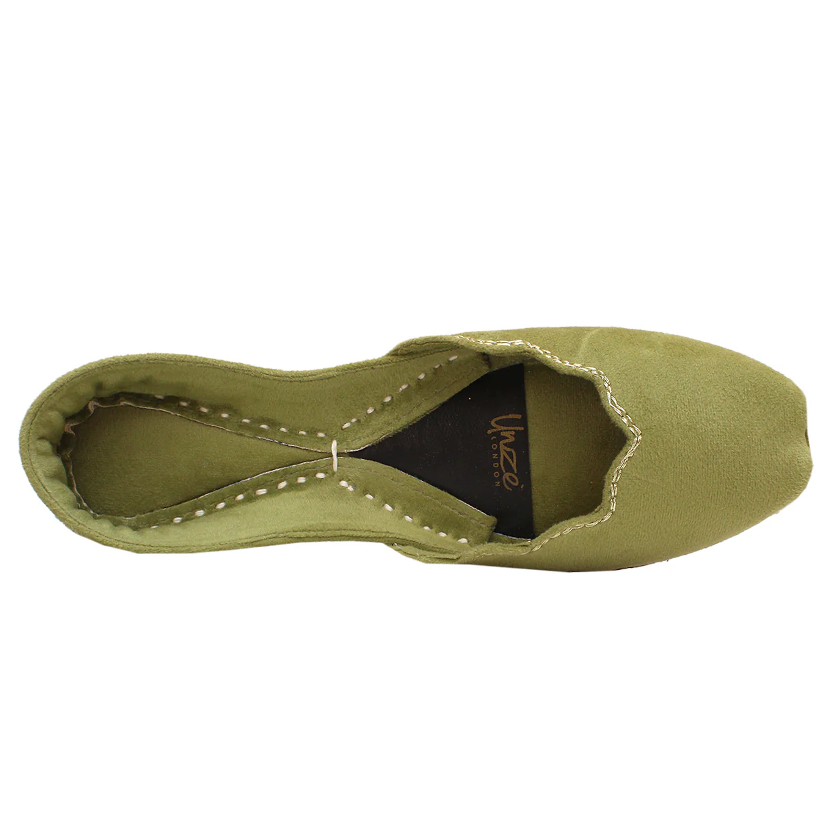 Womens "YASMIN" Embellished Flat Khussa Pumps - Image 4