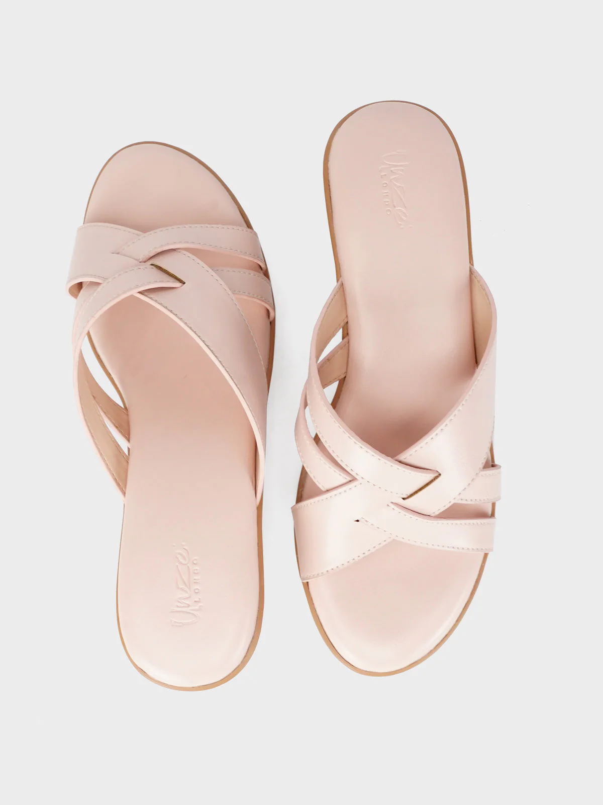 Womens "ZAREK" Open Toe Comfort Slippers - Image 5