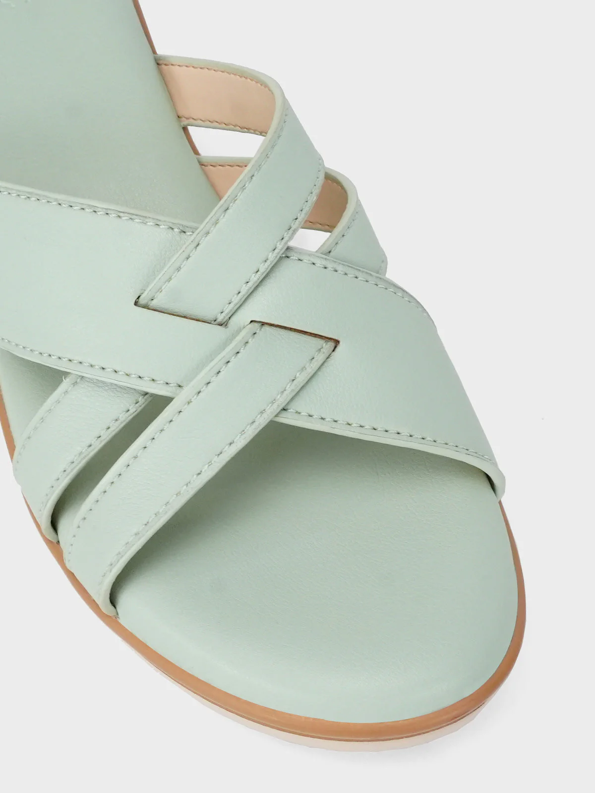 Womens "ZAREK" Open Toe Comfort Slippers - Image 4