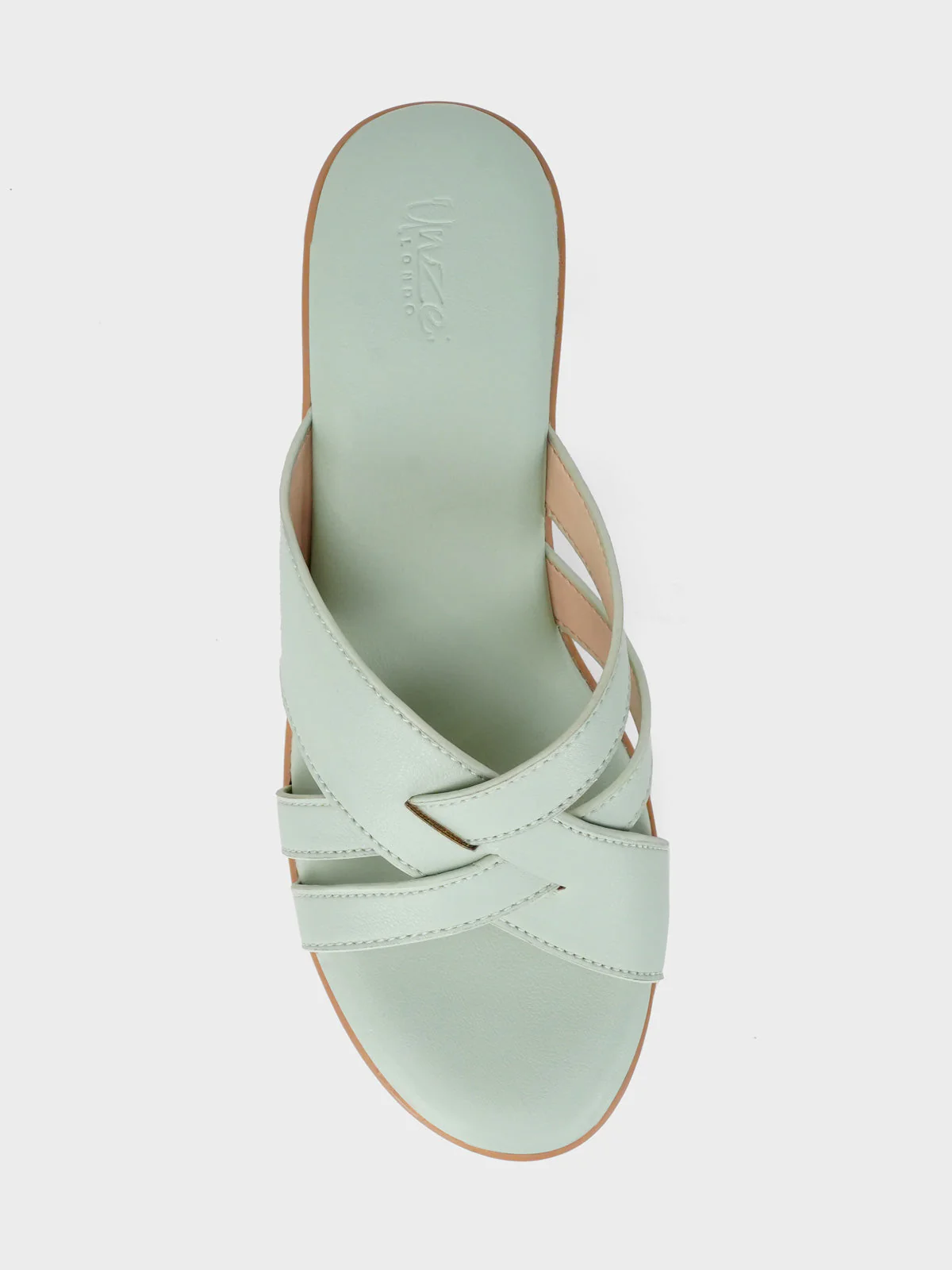 Womens "ZAREK" Open Toe Comfort Slippers - Image 5