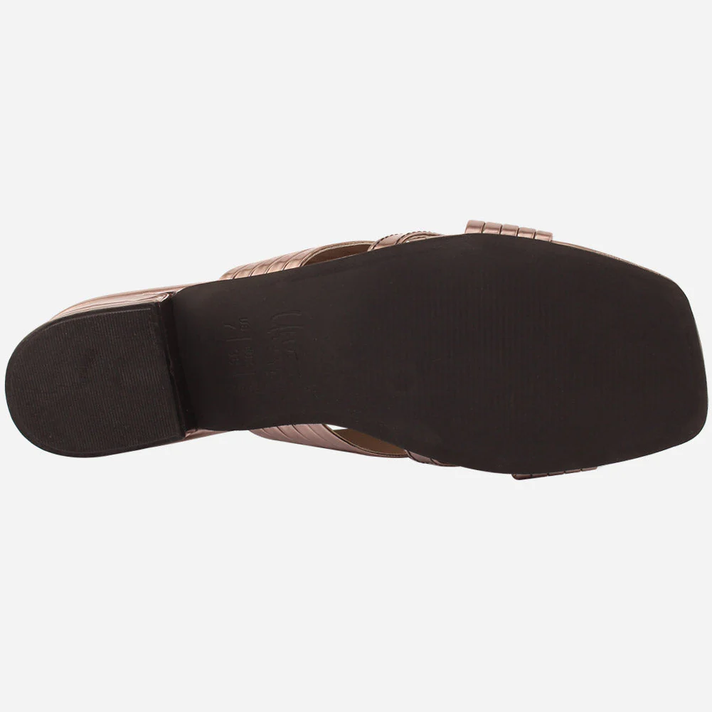 Womens "ZEEQ" Stripy Everyday Slip-ons Shoes - Image 5