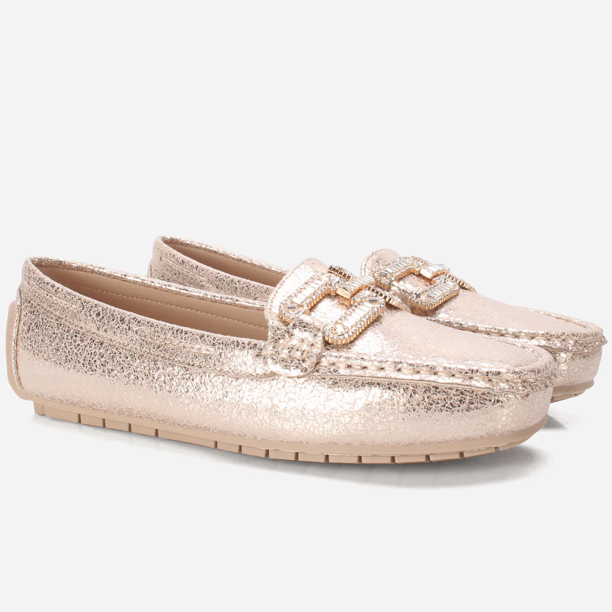 Womens "ZEPLIN" Casual Everyday Moccasins - Image 2
