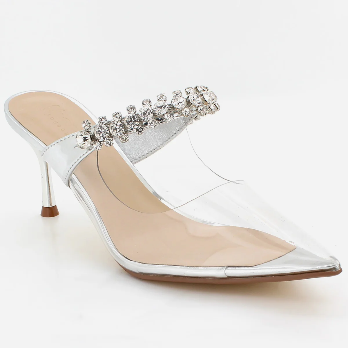 Women's "ZIMI" Pointy Transparent Sandals