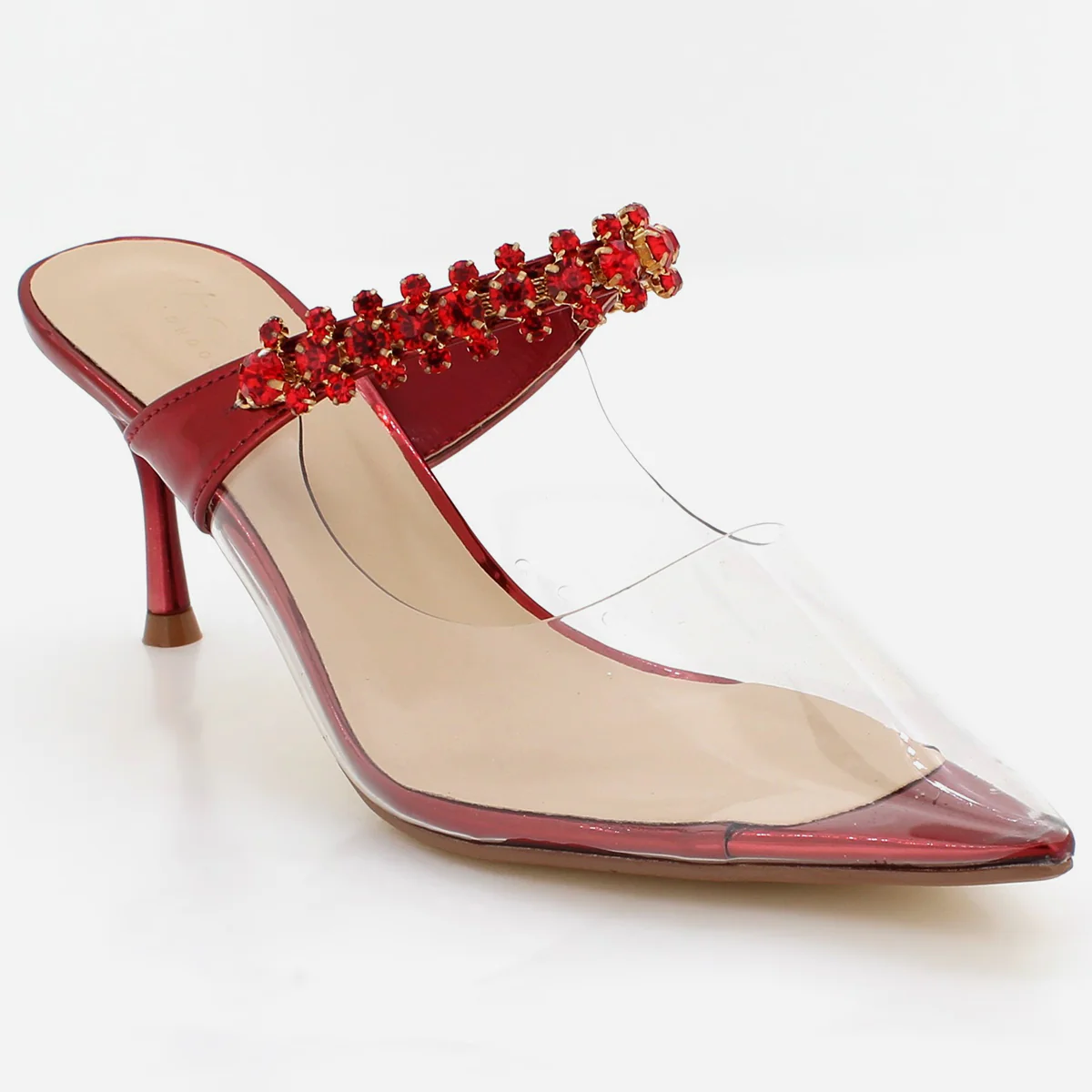 Women's "ZIMI" Pointy Transparent Sandals