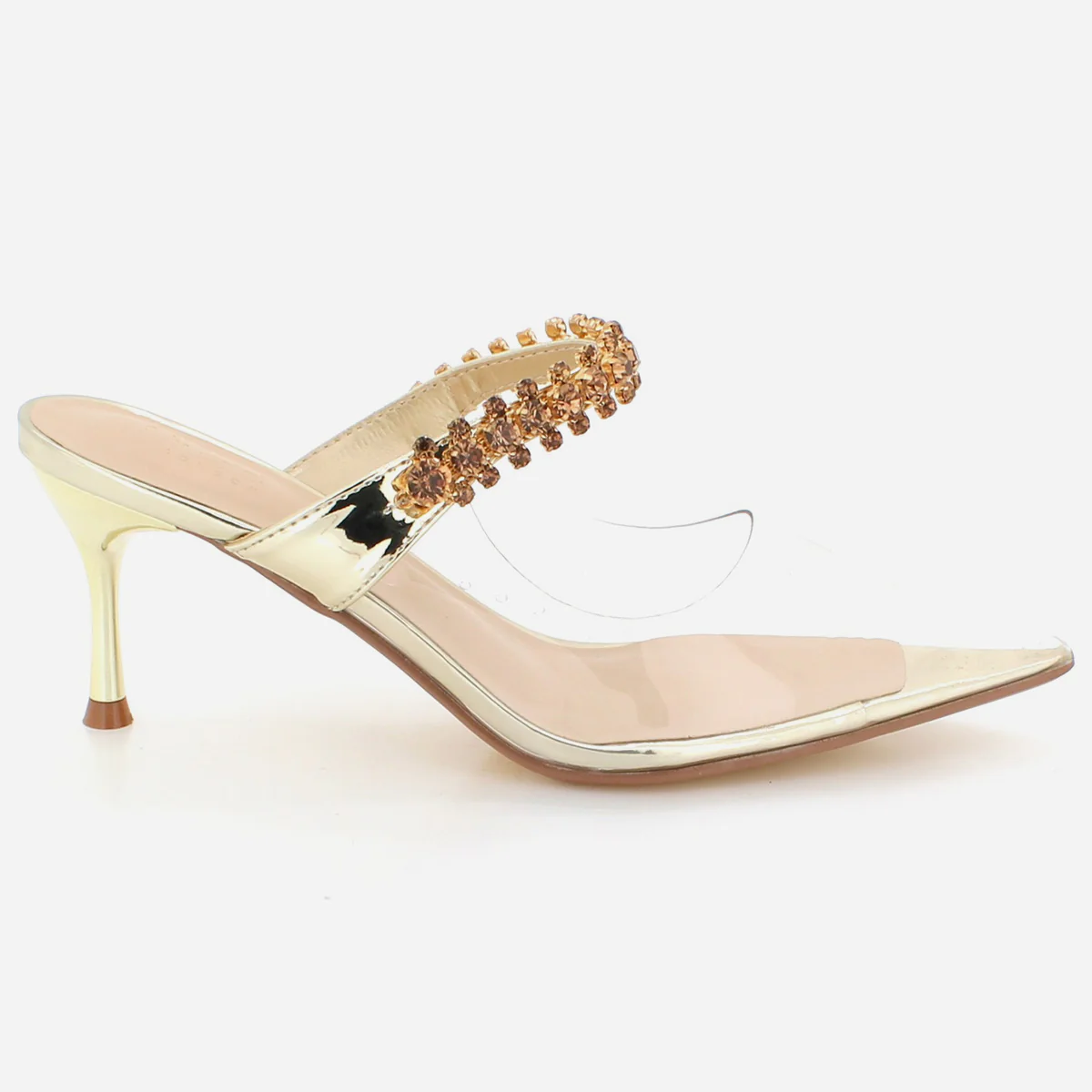 Women's "ZIMI" Pointy Transparent Sandals - Image 2