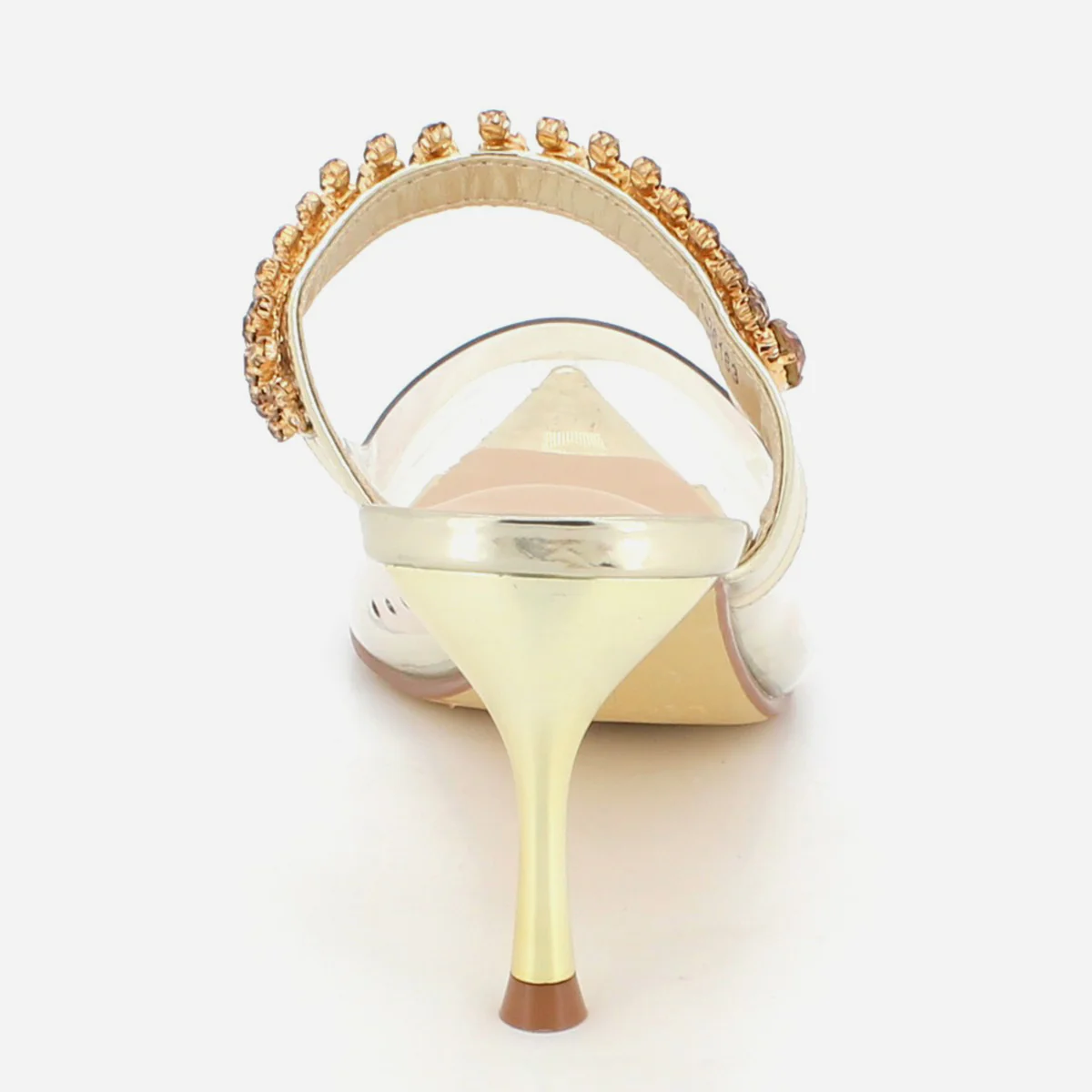 Women's "ZIMI" Pointy Transparent Sandals - Image 3