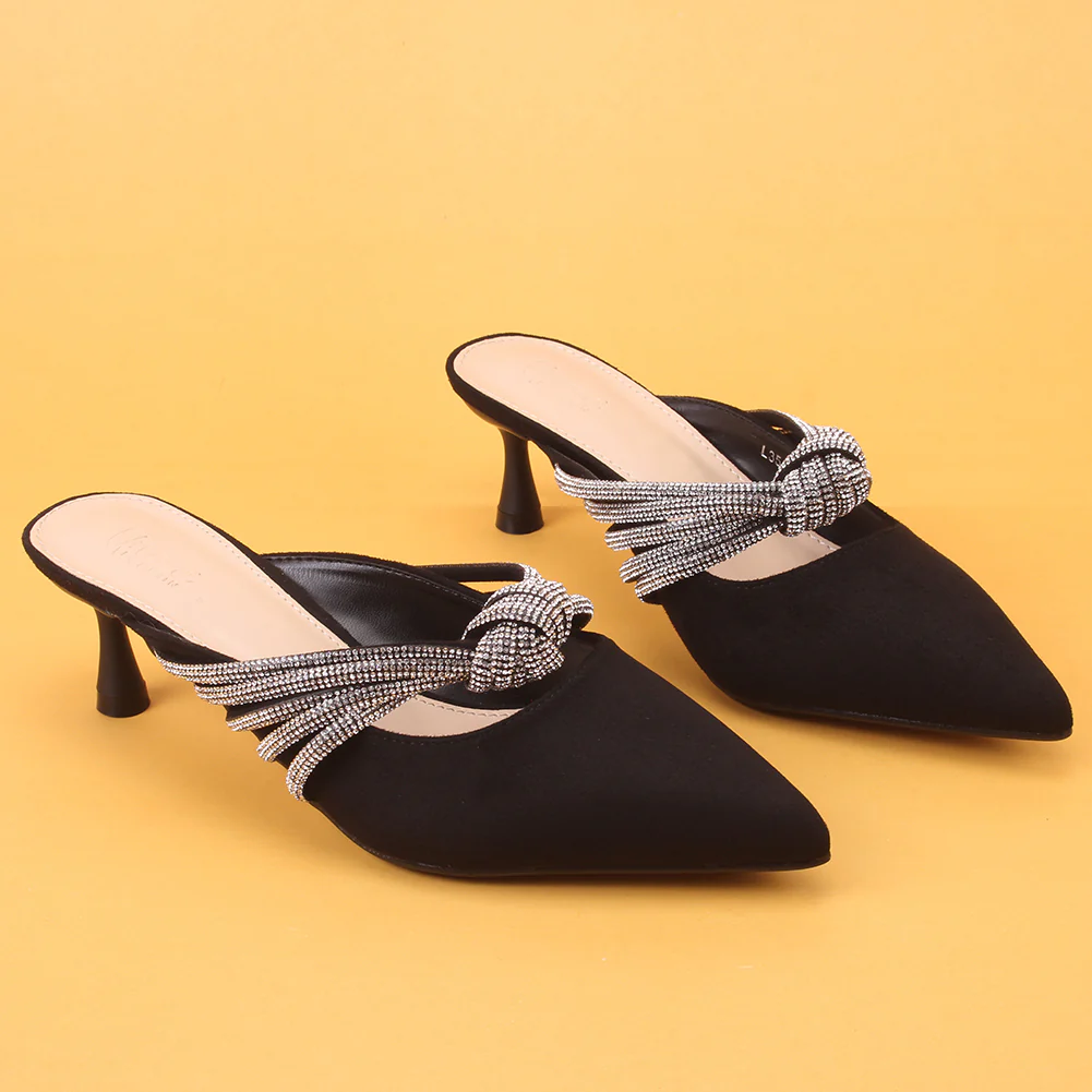 Women's "ZITA" Pointed Slide In Sandals - Image 6