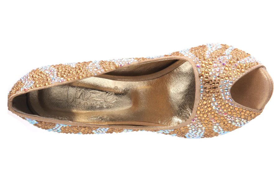 Womens 'Zuri' Thin Platform High Heels - Image 4