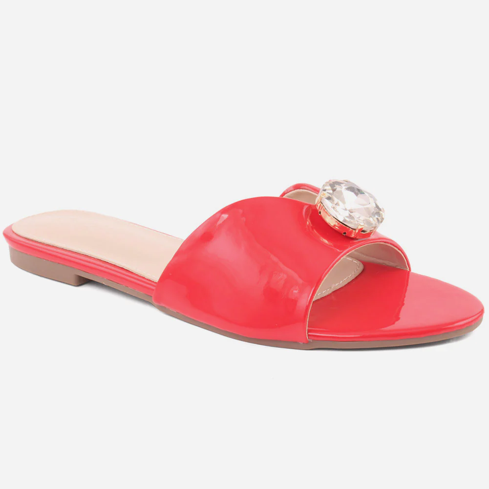 Womwn "TIFFANI" Gemstone Stylish Slippers