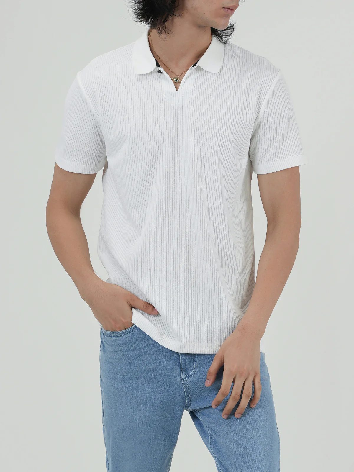 "ZARYN" Relaxed Regular Fit Polo Shirt