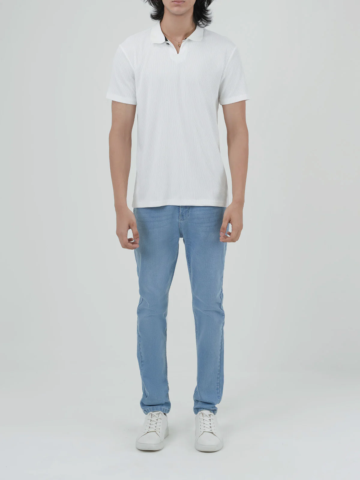 "ZARYN" Relaxed Regular Fit Polo Shirt - Image 2