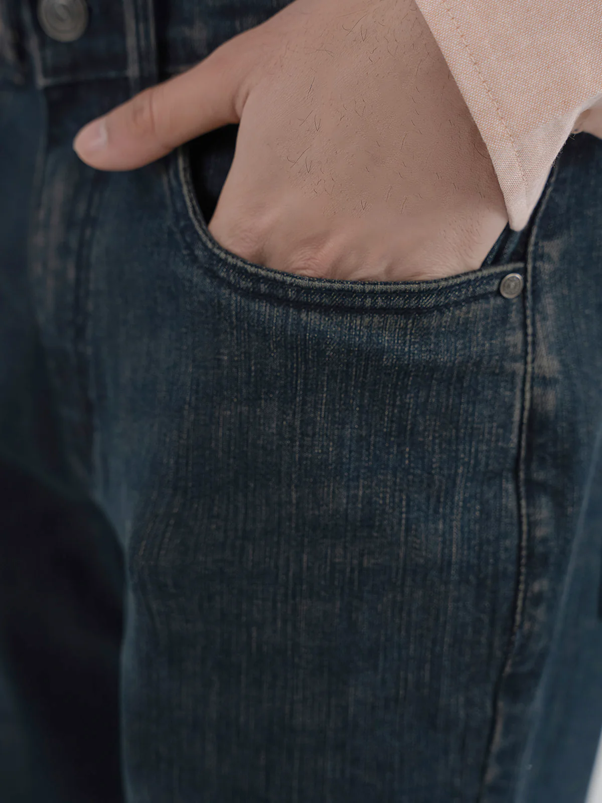 "ZINNIA" Straight Fit Denim Jeans - Image 3