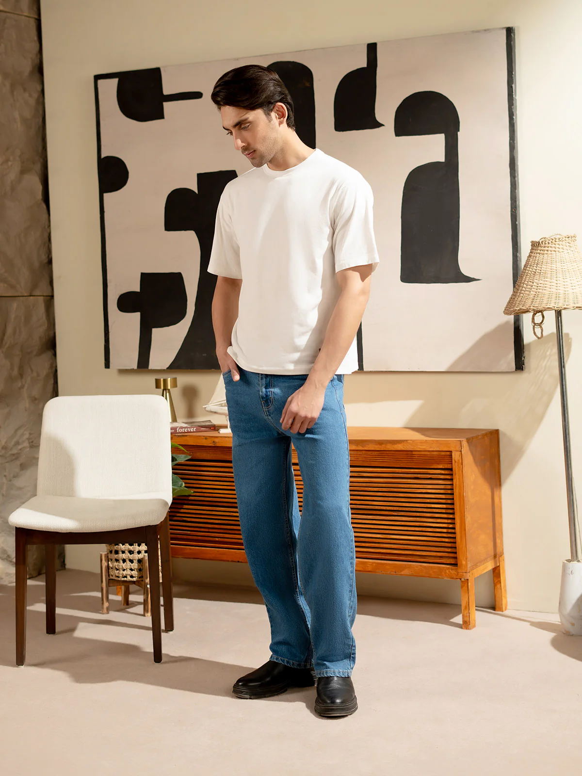 "ZOKTAXE" Excellent Drop Shoulder T-Shirt - Image 2